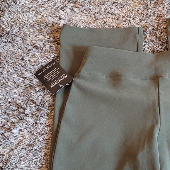 NWT! Boston Proper Olive Green Beyond Travel Pants XS - Picture 6 of 11